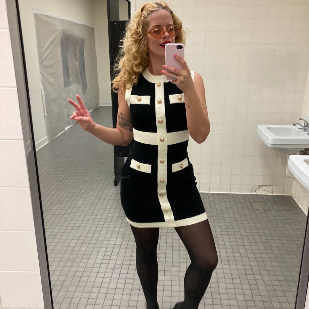 Anthropologie Body Con Dress